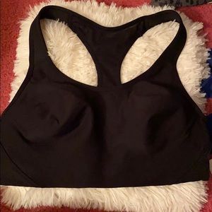 Black Sports Bra